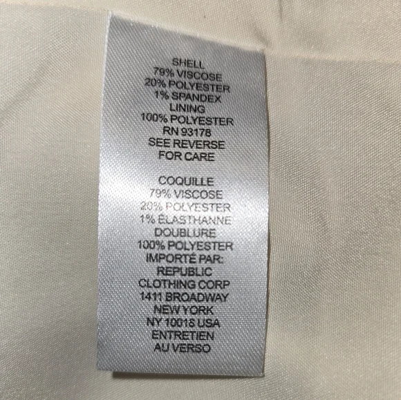 House of Harlow 1960 Cream Color Blazer with Pearlescent Buttons - Picture 11 of 13